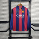 Camisa Barcelona Manga Longa Home 2014/15