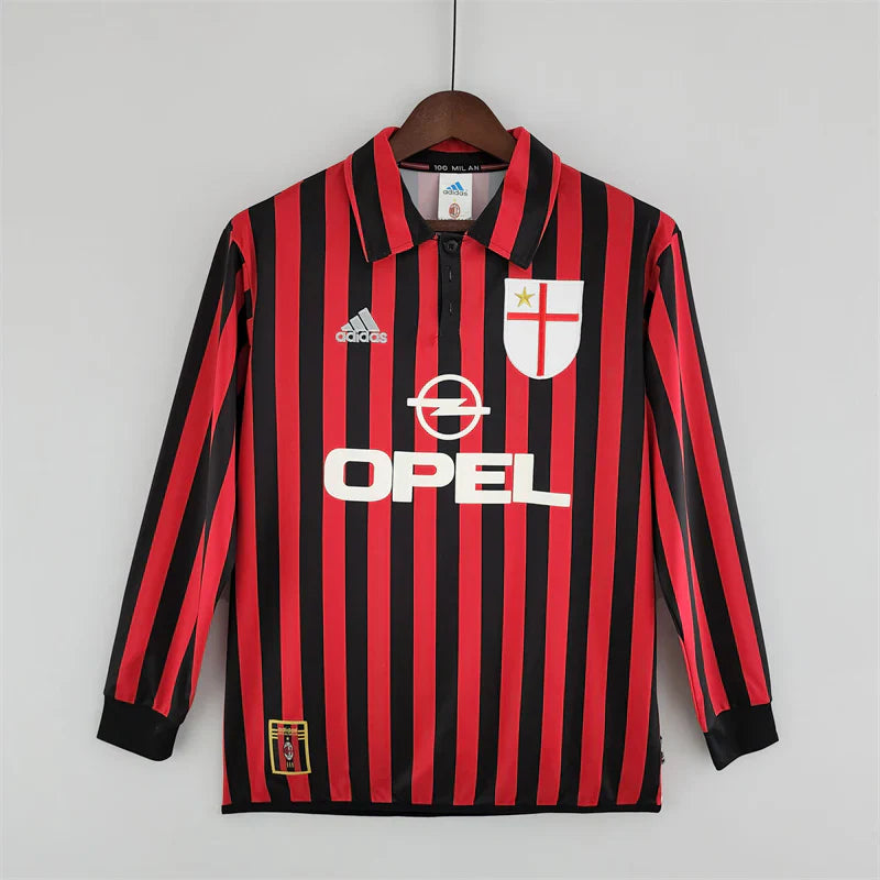 AC Milan Home Long Sleeve 99/00