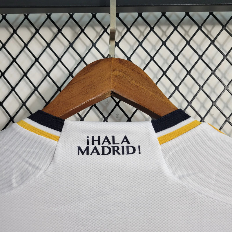 Real Madrid 2023/24 Long Sleeve Home Shirt