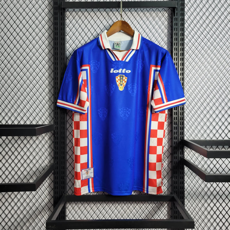 Croatia 1998 Secondary Shirt