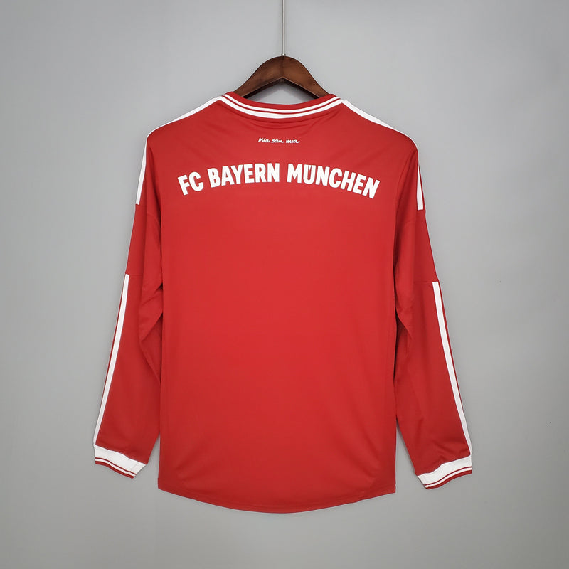 Bayern Munich Long Sleeve Home Shirt 2013/14