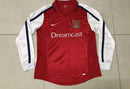 Camisa Arsenal 2000 Manga Longa Home