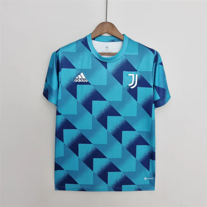 Juventus Camisola de Treino Blue Geometric Pattern 2022/23