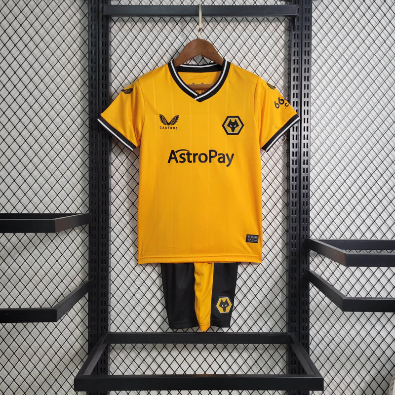 Wolverhampton Home Child Kit 2023/24