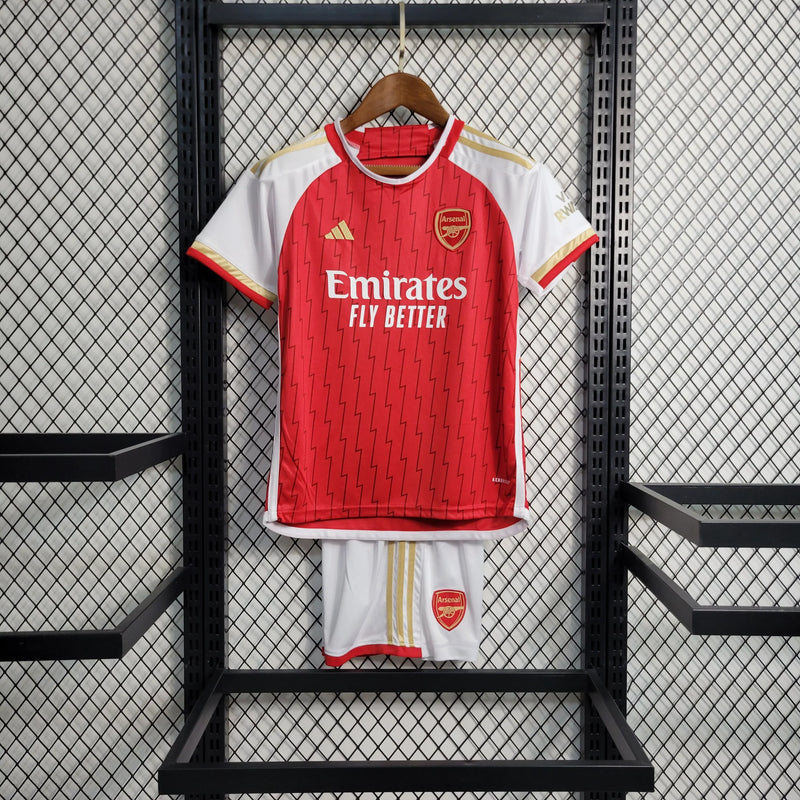 Arsenal 2023/24 Home Kids Kit