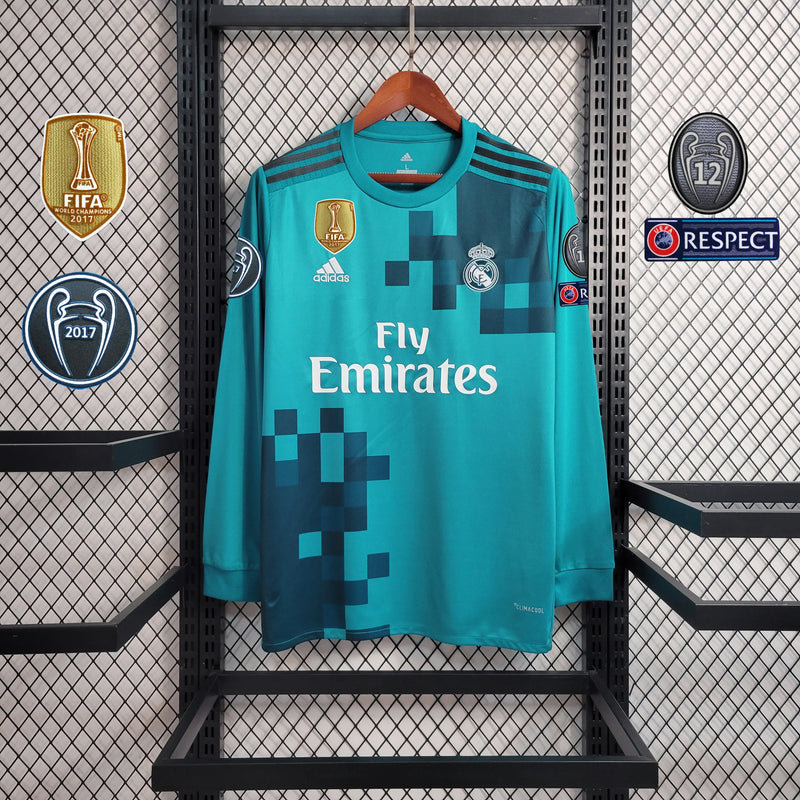 Real Madrid Long Sleeve Third Shirt 2017/18