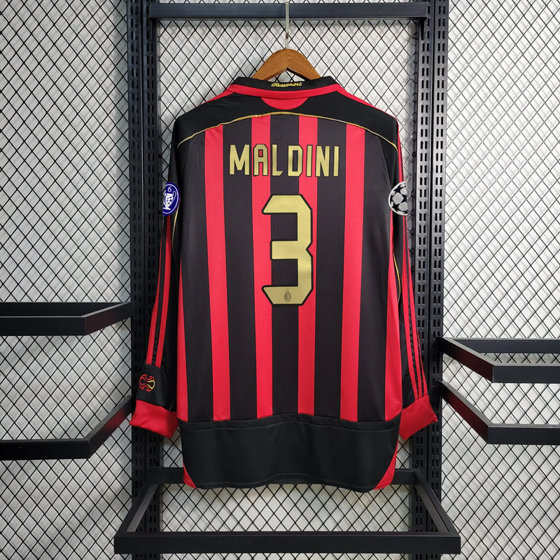 AC Milan Home Long Sleeve 2006/07