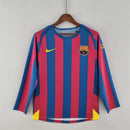 Camisa de manga comprida do Barcelona Home 2005/06