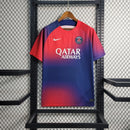 Roupa de treino PSG vermelha e azul 2023/24