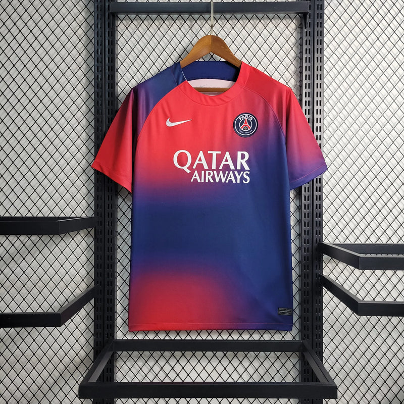 Red and Blue PSG Training Clothing 2023/24