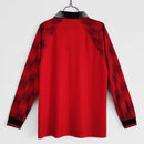 Camisa Manchester United manga longa Home 96/97